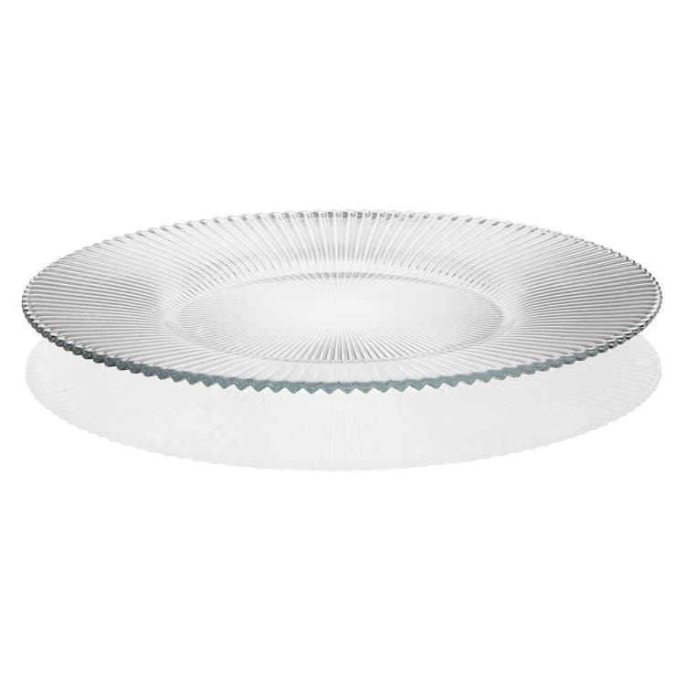 Тарелка ARDACAM Aria ARD 8868.1 d 22,5 см h 1,5 см (стекло, прозрачная)