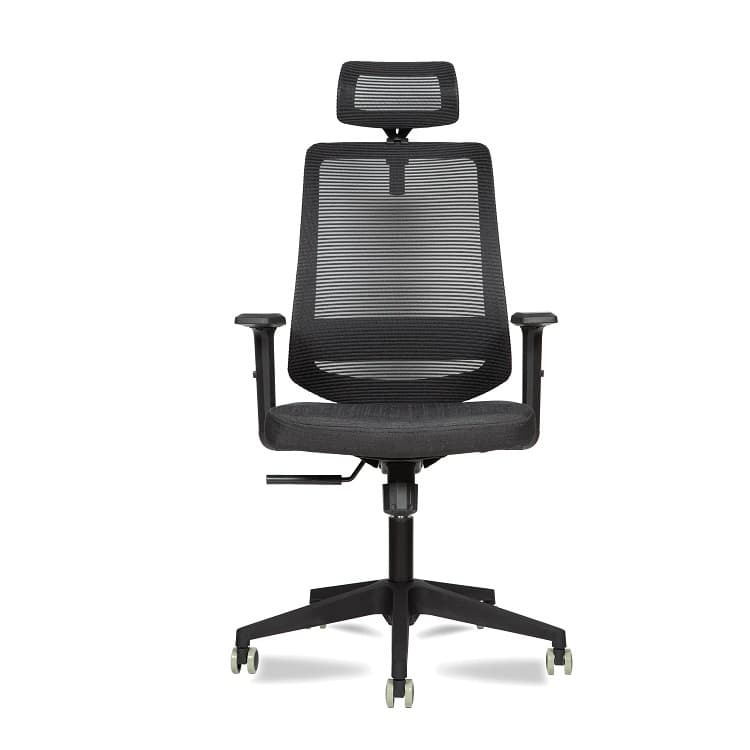 Кресло офисное Мирэй МГ-27 пластик паук/спинка с подголовником