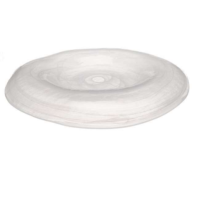 Тарелка ARDACAM Helix ARD 2460.2 d 25 см h 2,5 см (стекло, цвет / декор белый)