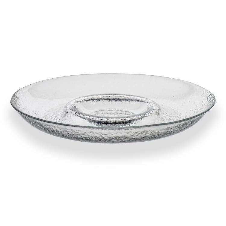 Тарелка Chip N Dip ARDACAM Estonia ARD 2246.1 d 37,5 см h 5 см (стекло, прозрачная)