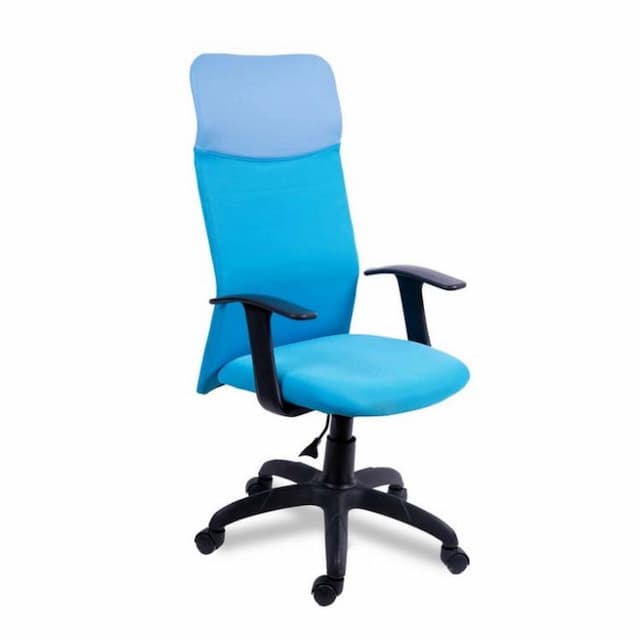 Кресло компьютерное Мирэй Астра А (Т) ТОП ТГ (голубой), ткань цветная серия В