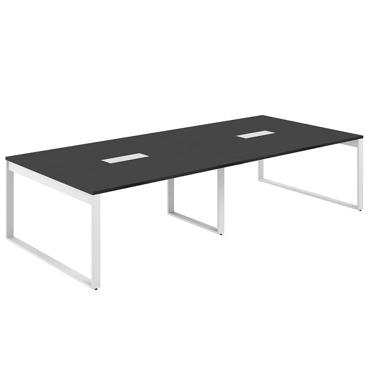 Стол для переговоров 3200х1638х750 Norden Allegro AG.2-3216.AN.72.WH.AN