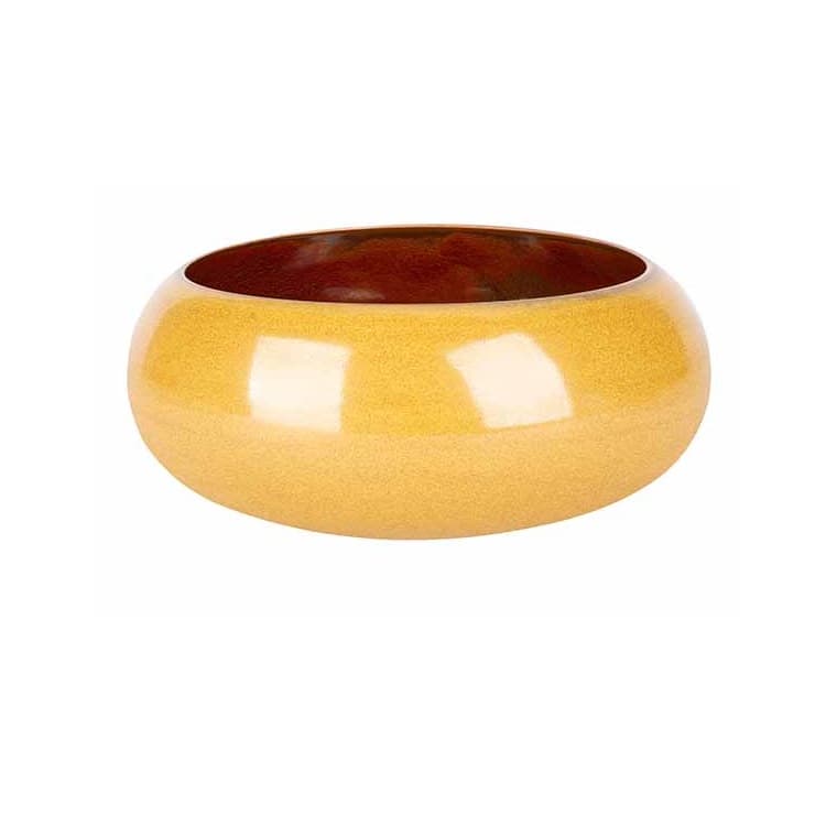 Салатник с закругленным бортом d 12,6 см h 5,9 см CosyTrendy Elements Mustard 5698016
