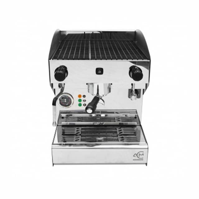 Кофемашина полуавтоматическая с 1 группой под высокие чашки ACM Rounder 1 GR INOX (ACMRD001SIX)+high cup