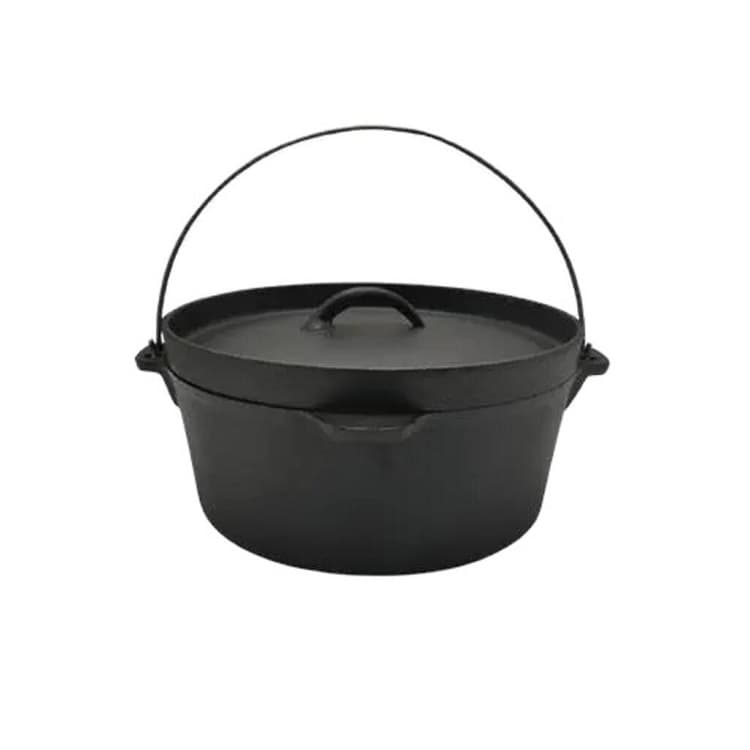 Казан котел 8 л d 31 см h15 см чугун с крышкой черный ИНДУКЦИЯ P.L. Proff Cuisine 81240550