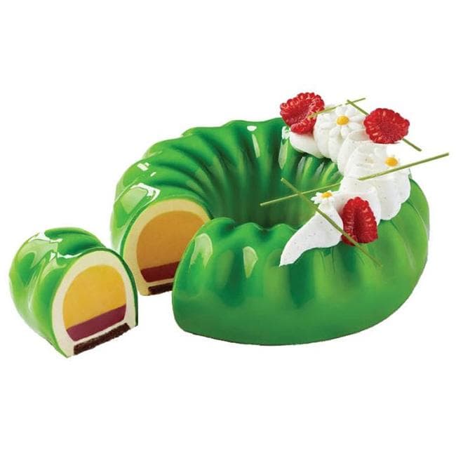 Форма для мороженого/суфле 3D Pavoni "Королева" d180/52мм h57мм (объем 1л), силикон KE018