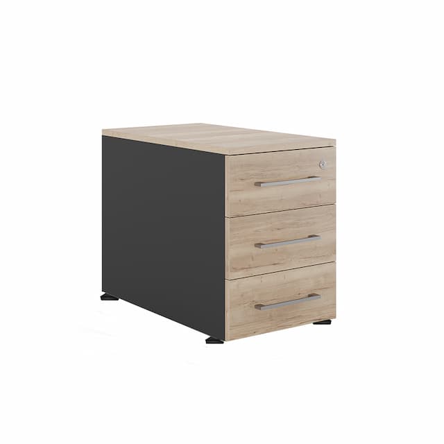 Тумба приставная Kobor TS3-40/80 graphite/natural