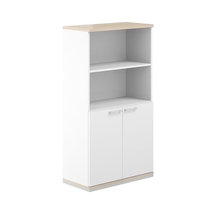 Шкаф полуоткрытый Norden Allegro AG.218.WH.AR.WH