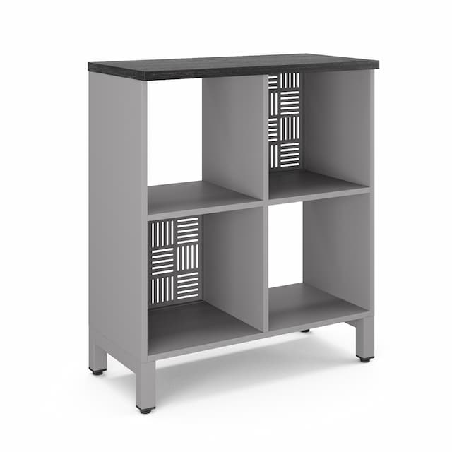 Стеллажная система SQ-2Х2 aluminum/wood