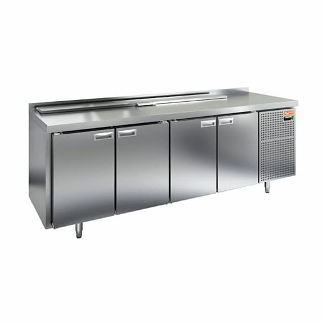 Стол для салатов HICOLD SL1-1111GN (1/3) с крышкой